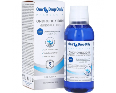 One Drop Only Ondrohexidin Antibakteriyel Gargara 250ml One Drop Only Ondrohexidin Antibakteriyel Gargara 250ml