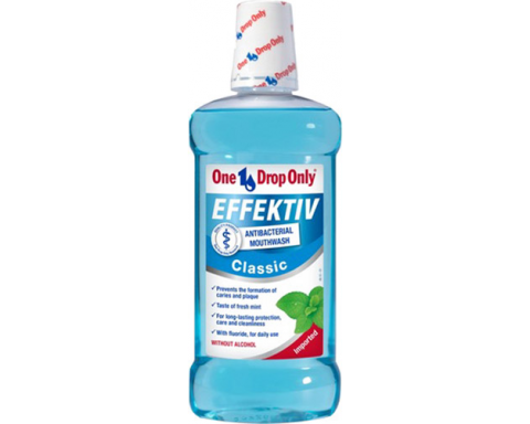One Drop Only Effektiv Antibakteriyel Gargara 500 ml One Drop Only Effektiv Antibakteriyel Gargara 500 ml
