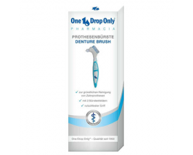 One Drop Only Diş Protezi Çift Yönlü Temizleme Fırçası