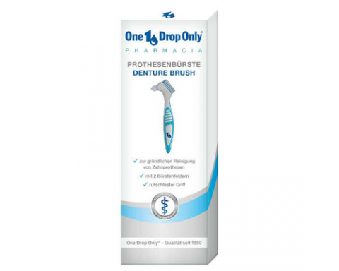 One Drop Only Diş Protezi Çift Yönlü Temizleme Fırçası