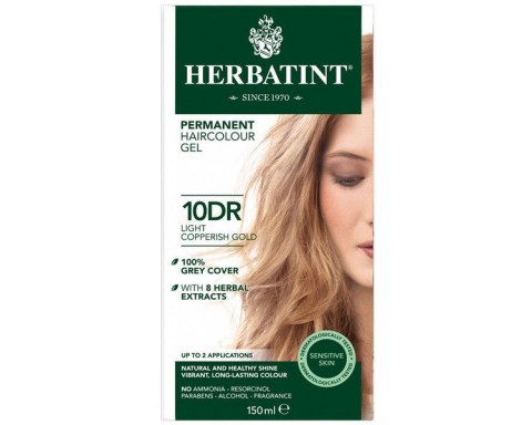 Herbatint Saç Boyası 10DR Light Copperish Gold Herbatint Saç Boyası 10DR Light Copperish Gold