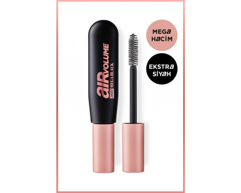 Loreal Paris 30 Saate Kadar Kalıcı Ekstra Siyah Air Mega Volume Maskara Loreal Paris 30 Saate Kadar Kalıcı Ekstra Siyah Air Mega Volume Maskara