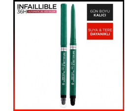 Loreal Paris Infaillable Automatic Gel Jel Eyeliner Emerald Green