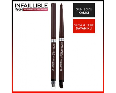 Loreal Paris Infallible Gel Automatic Eyeliner Brown Denim Loreal Paris Infallible Gel Automatic Eyeliner Brown Denim