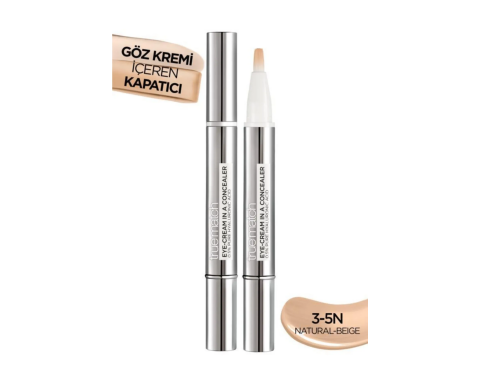 L'Oréal Paris True Match Göz Kremi İçeren Kapatıcı 5N L'Oréal Paris True Match Göz Kremi İçeren Kapatıcı 5N