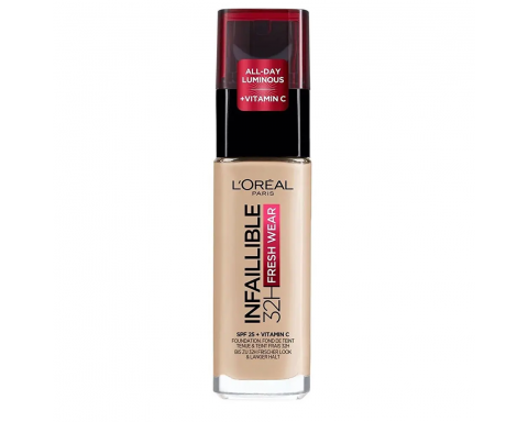 Loreal Paris Infaillible 220 Sand Fresh Wear 30 ml 24H Foundation