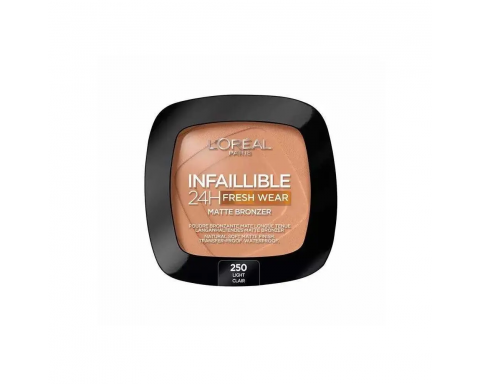 Loreal Paris Infaillible Fresh Wear No:250 Light Clair Bronzlaştırıcı Pudra