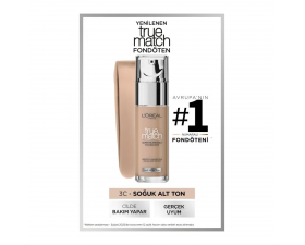 L'Oréal Paris True Match Foundation 3R3C3K Beige Rose L'Oréal Paris True Match Foundation 3R3C3K Beige Rose