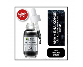 Garnier AHA BHA Kömür Cilt Kusurları Karşıtı Serum 30 Ml