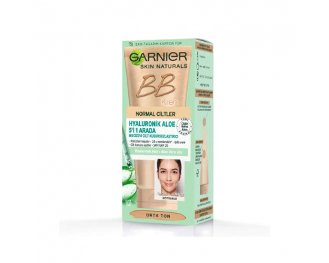 Garnier BB Krem Mucizevi Cilt Kusursuzlaştırıcı Orta Ton 50 Ml