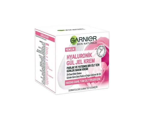 Garnier Hyaluronik Gül Jel Krem 50 ml Garnier Hyaluronik Gül Jel Krem 50 ml