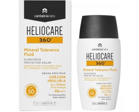 Heliocare 360 Mineral Tolerance Fluid Spf 50 50 ML Heliocare 360 Mineral Tolerance Fluid Spf 50 50 ML