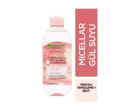 Garnier Micellar Kusursuz Makyaj Temizleme ve Işıltı Gül Suyu 400 Ml Garnier Micellar Kusursuz Makyaj Temizleme ve Işıltı Gül Suyu 400 Ml