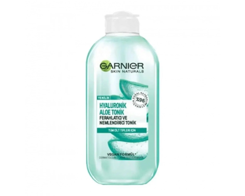 Garnier Nemlendirici ve Ferahlatıcı Hyaluronik Aloe Tonik Garnier Nemlendirici ve Ferahlatıcı Hyaluronik Aloe Tonik