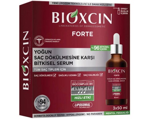 Bioxcin Forte 3 lü Serum Besleyici Serum