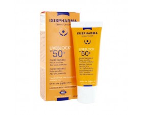 Isispharma Uveblock Invisible Fluid Spf 50 40 ML Hassas Ciltler için Güneş Koruyucu